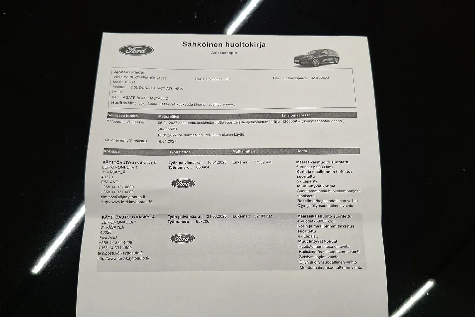 Ford Kuga KUV-605 carousel image