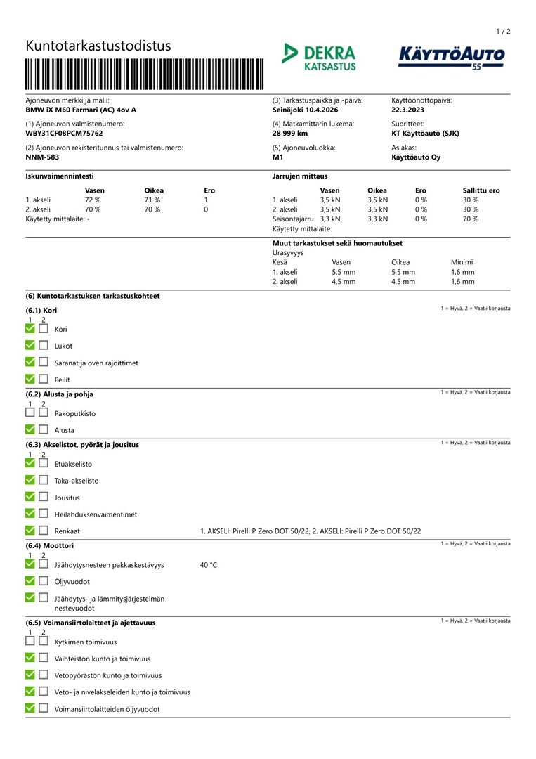 BMW iX M60 M60 2023, kuva 6/117