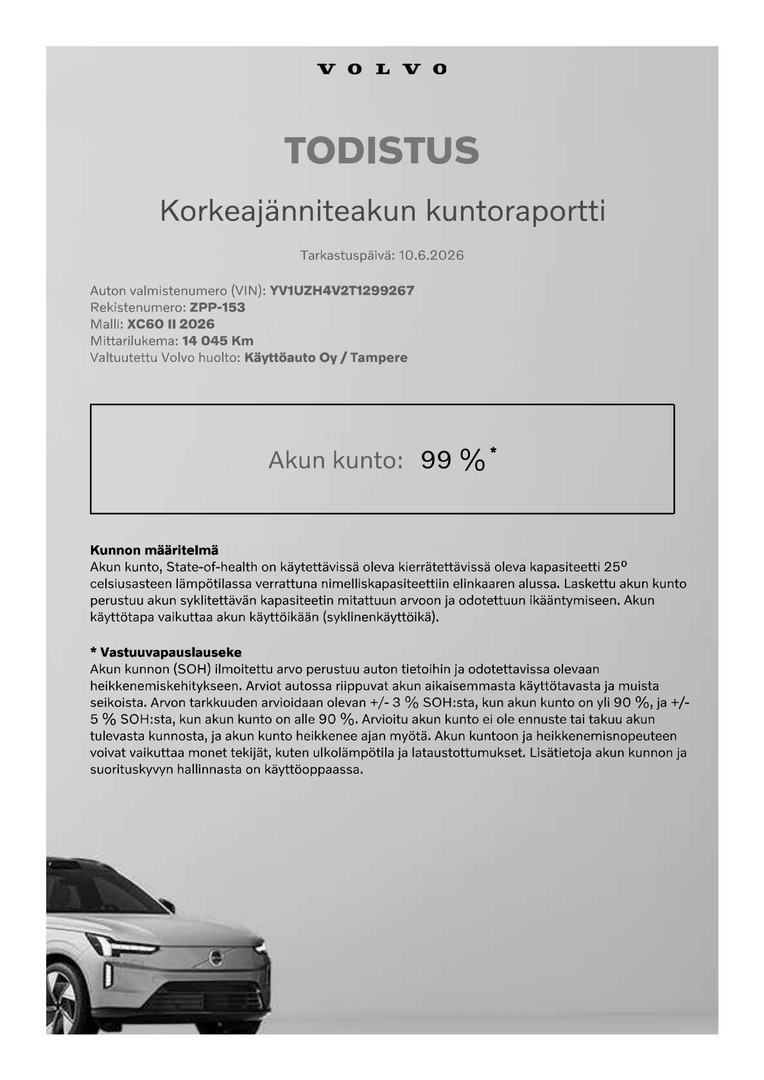 Volvo XC60 T6 AWD Long Range Plus Bright 2026, kuva 5/28