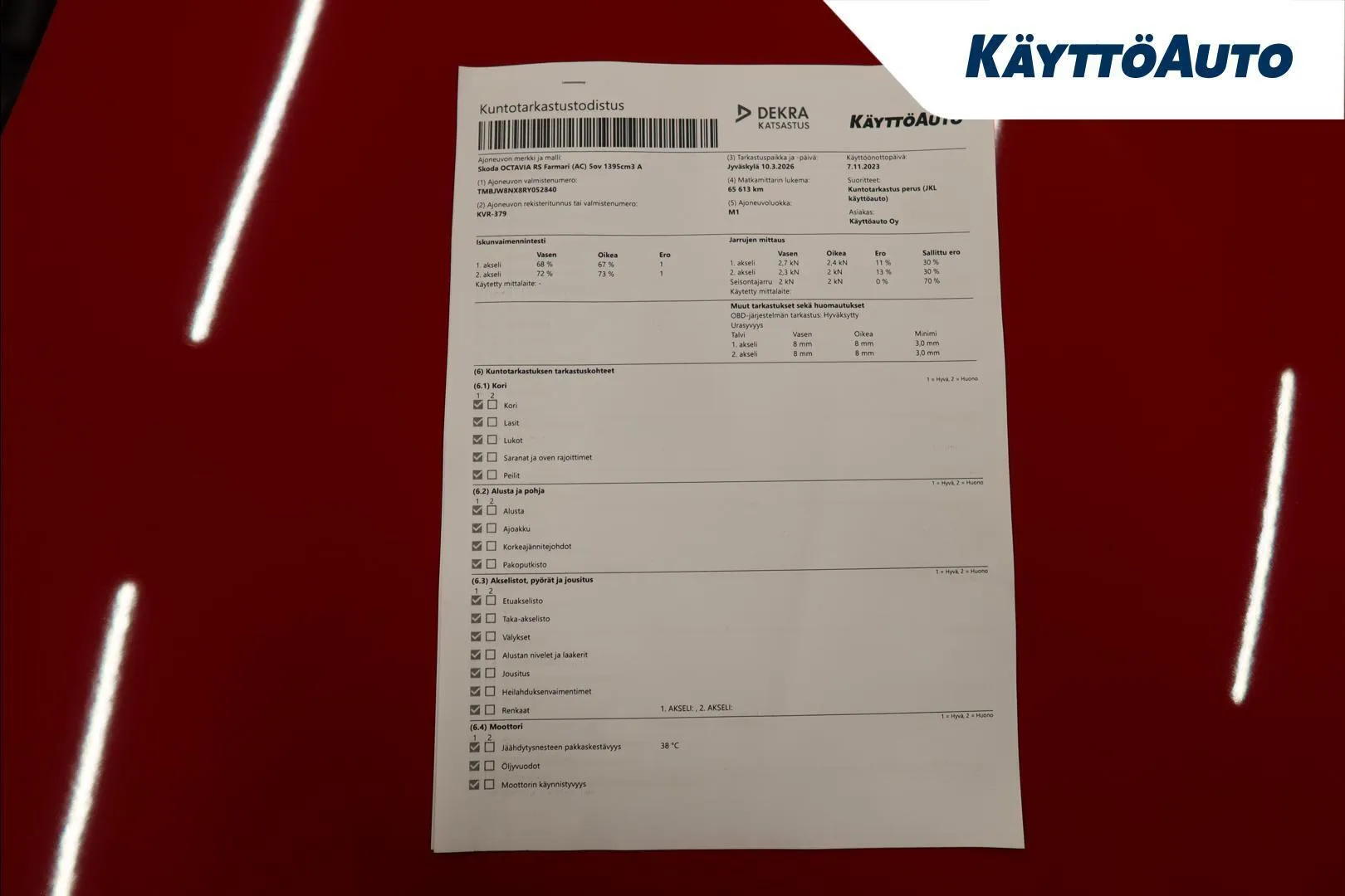 Skoda Octavia KVR-379 carousel image