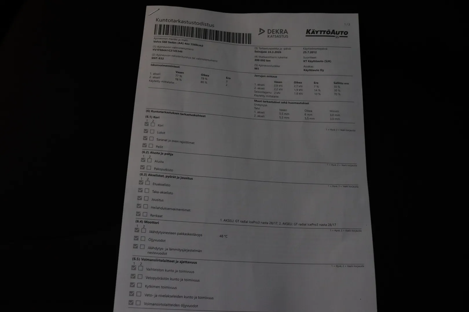 Volvo S60 SNT-832 carousel image