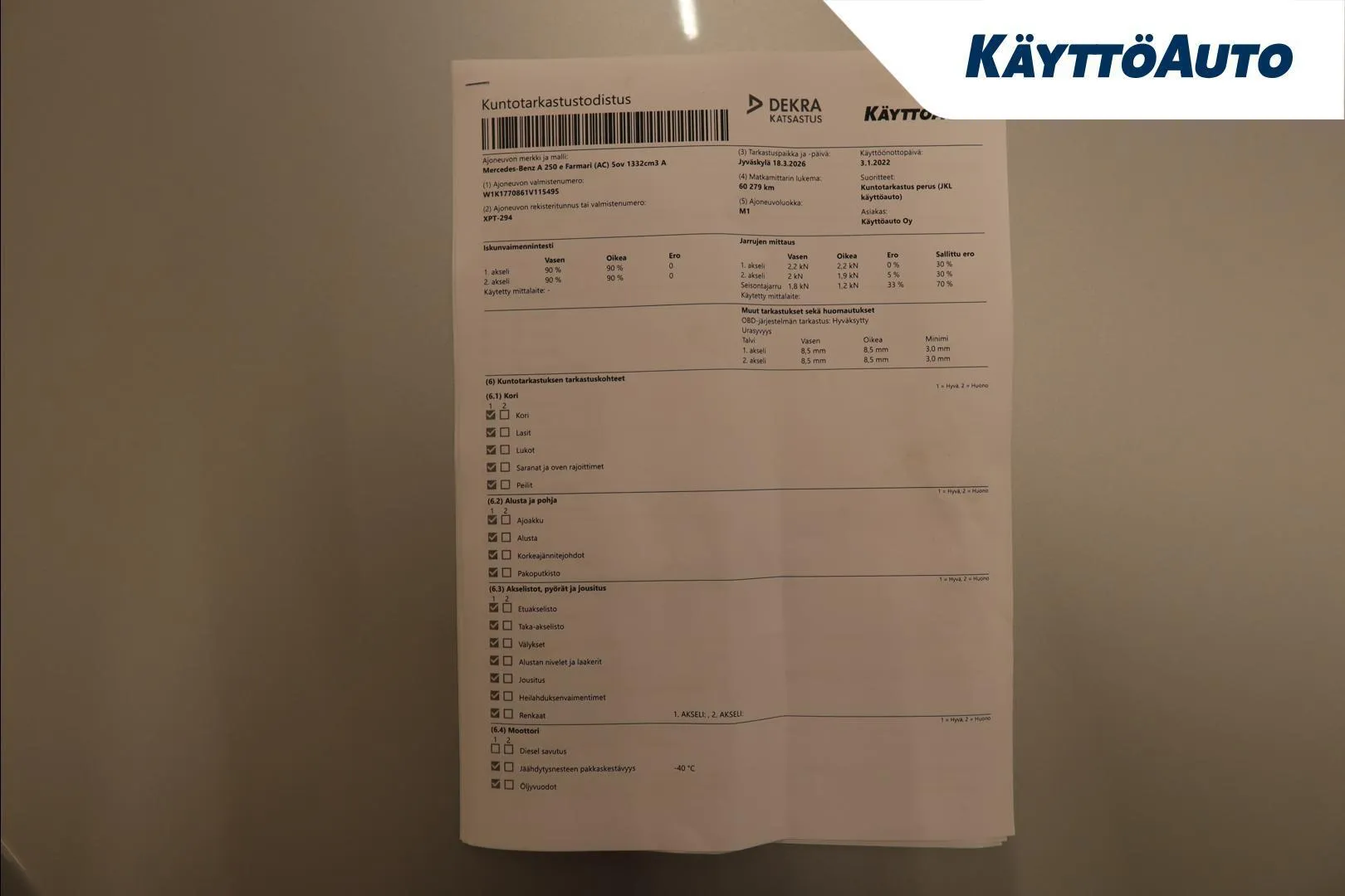 Mercedes-Benz A XPT-294 carousel image