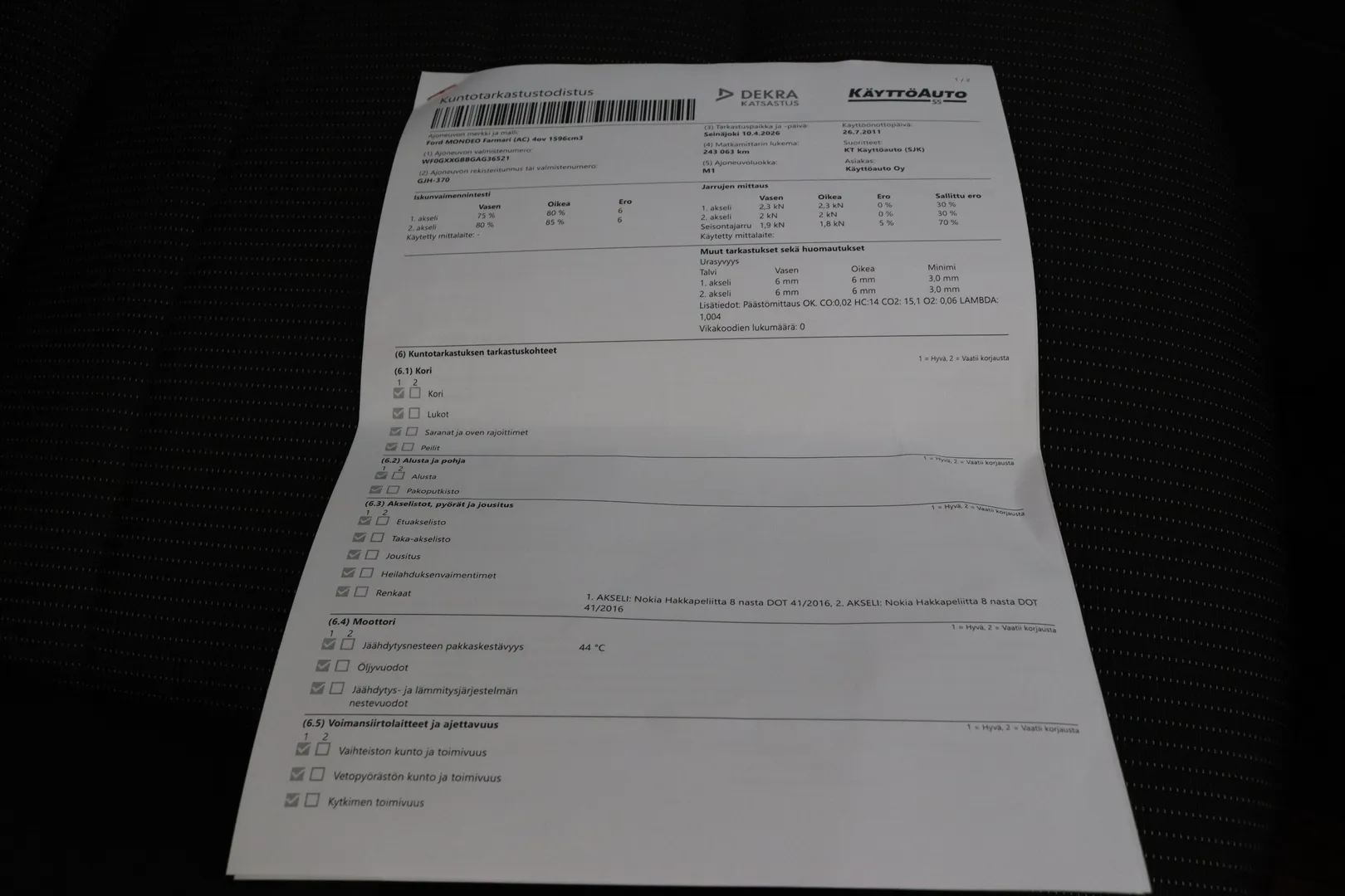 Ford Mondeo GJH-370 carousel image