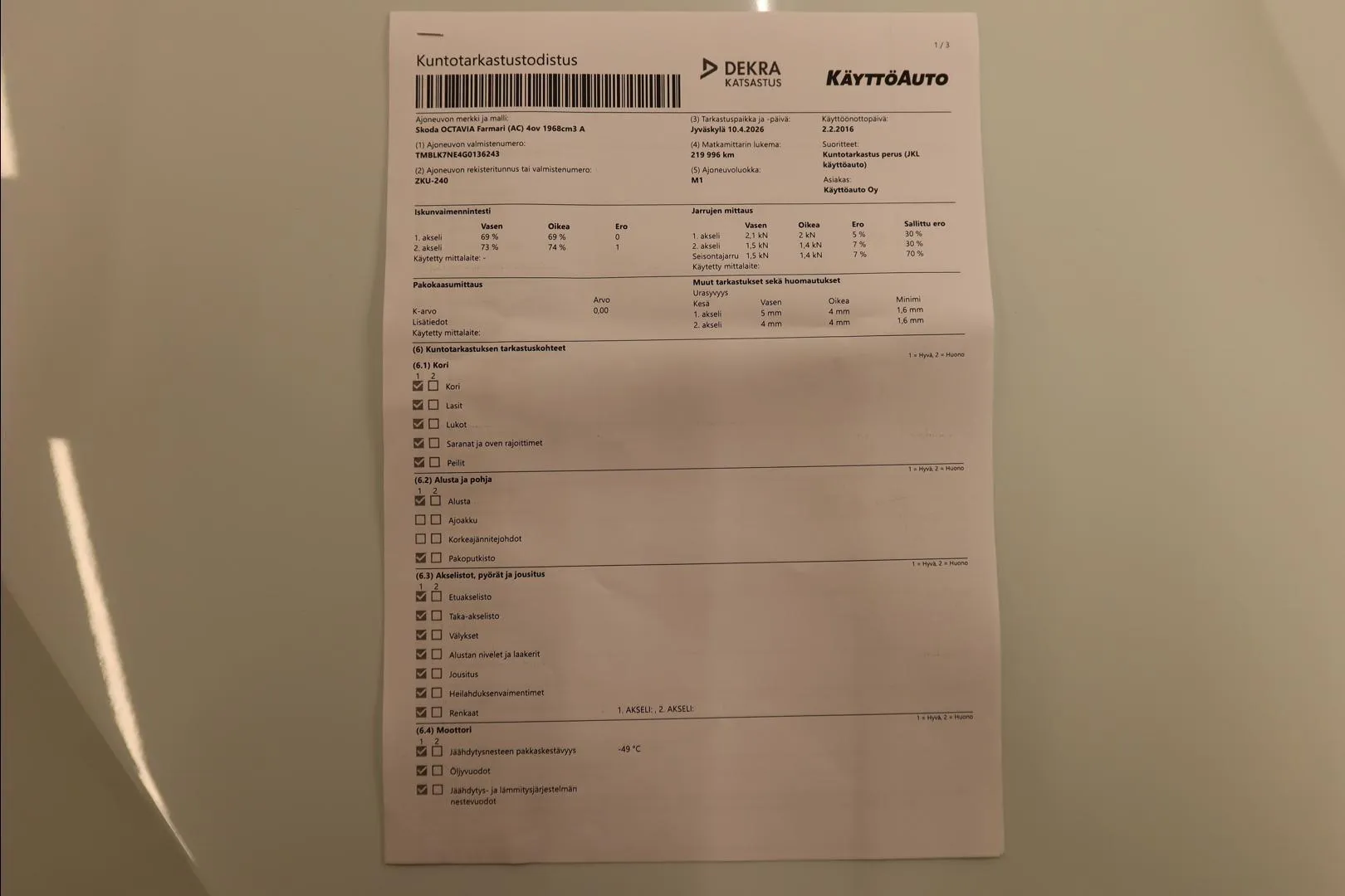 Skoda Octavia ZKU-240 carousel image