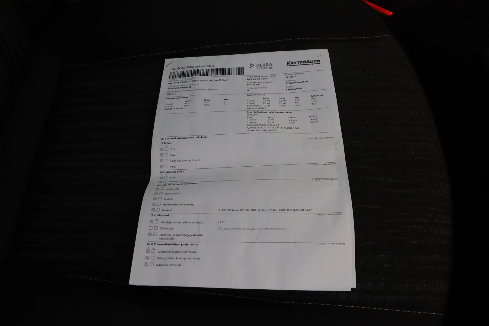 Opel Astra YHL-221 carousel image