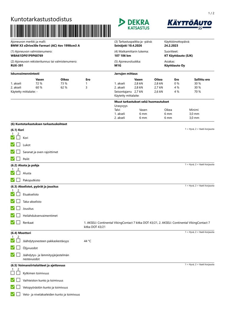 BMW X3 G01 xDrive 30e A Charged Edition 2023, kuva 6/83