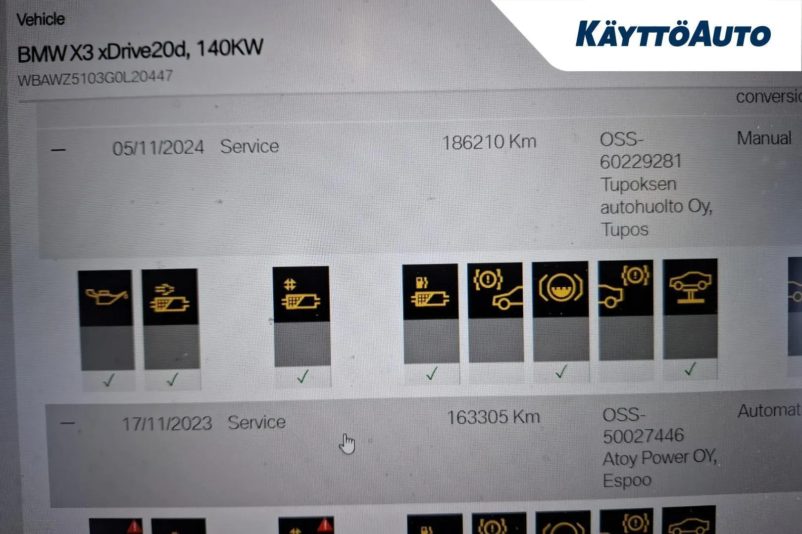 BMW X3 BTP-694 carousel image