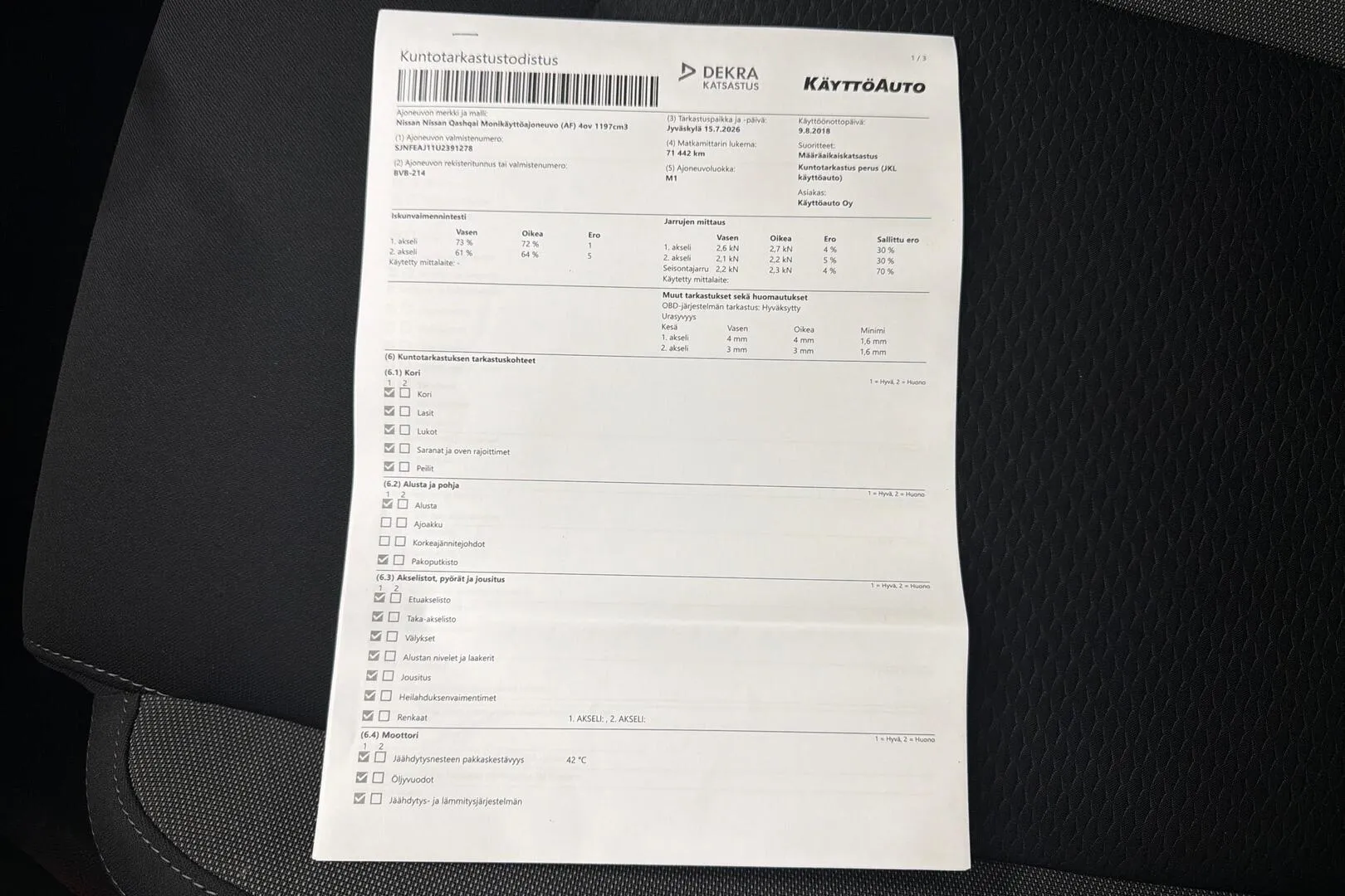 Nissan Qashqai BVB-214 carousel image