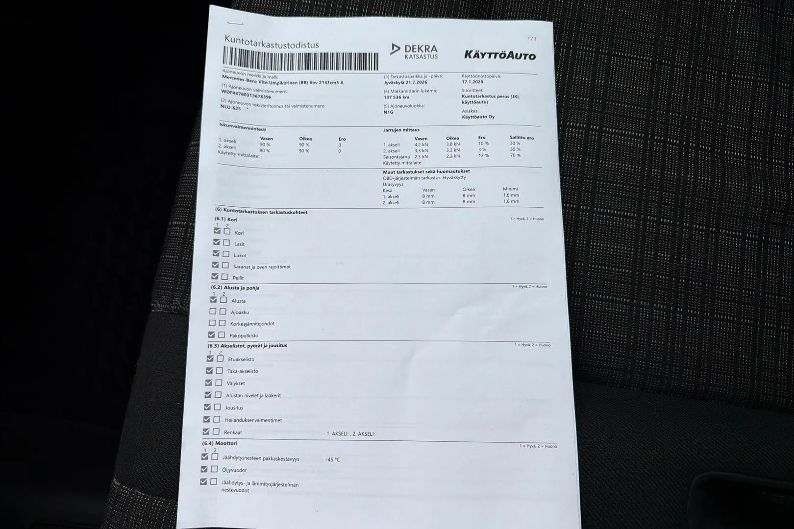 Mercedes-Benz Vito NLU-623 carousel image