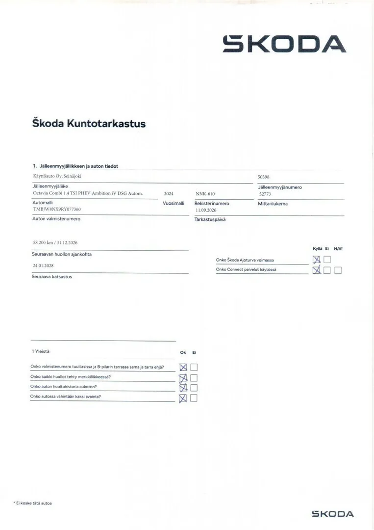 Skoda Octavia NNK-610 carousel image