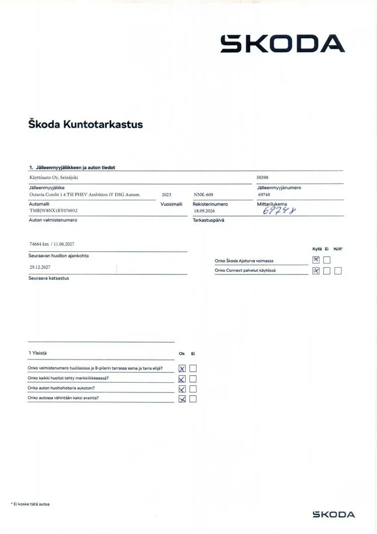 Skoda Octavia NNK-609 carousel image