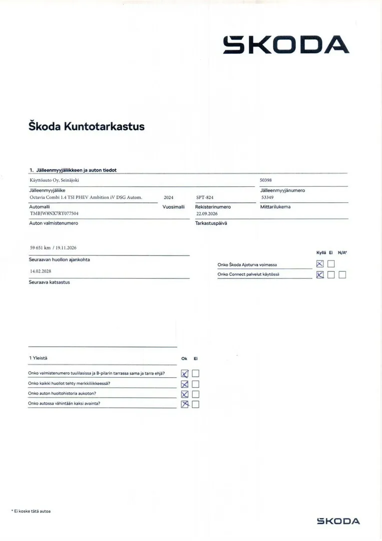 Skoda Octavia SPT-824 carousel image