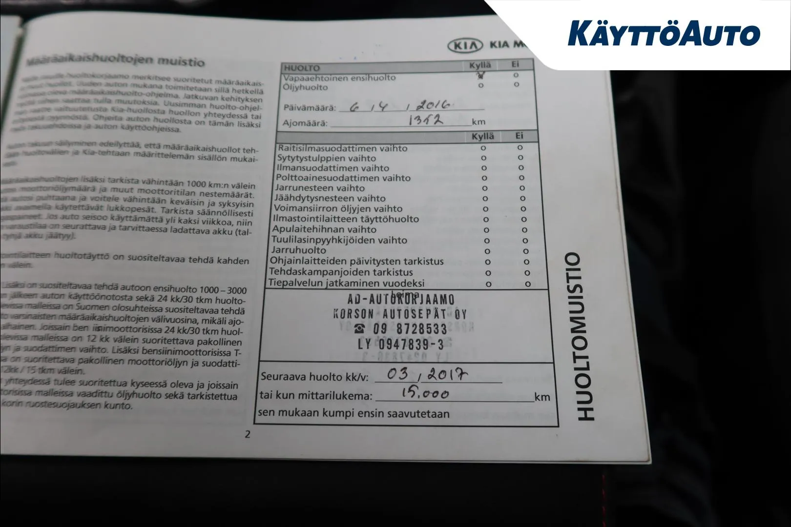 KIA Picanto TZZ-325 carousel image