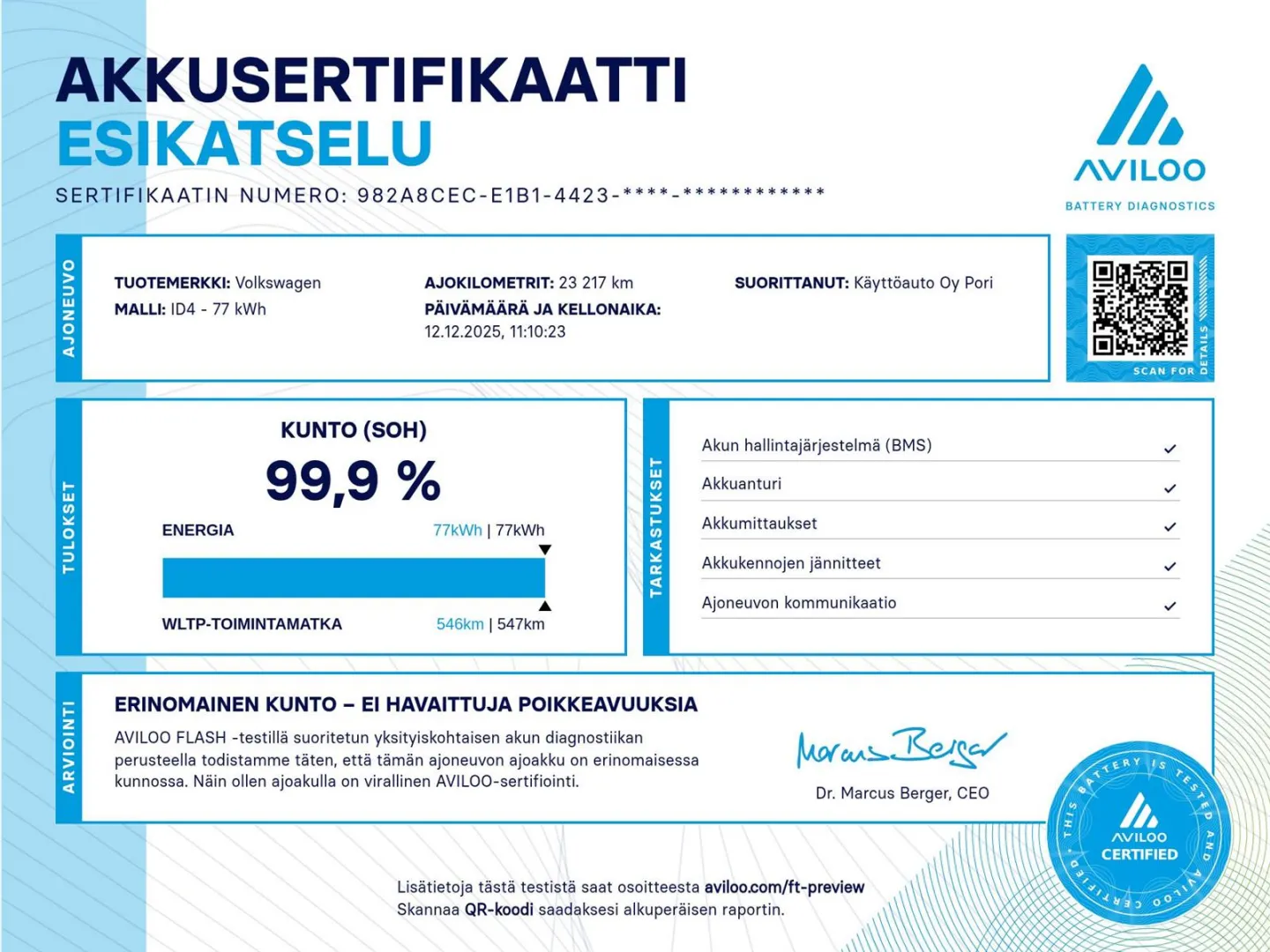 VOLKSWAGEN ID.4 EVN-170 carousel image