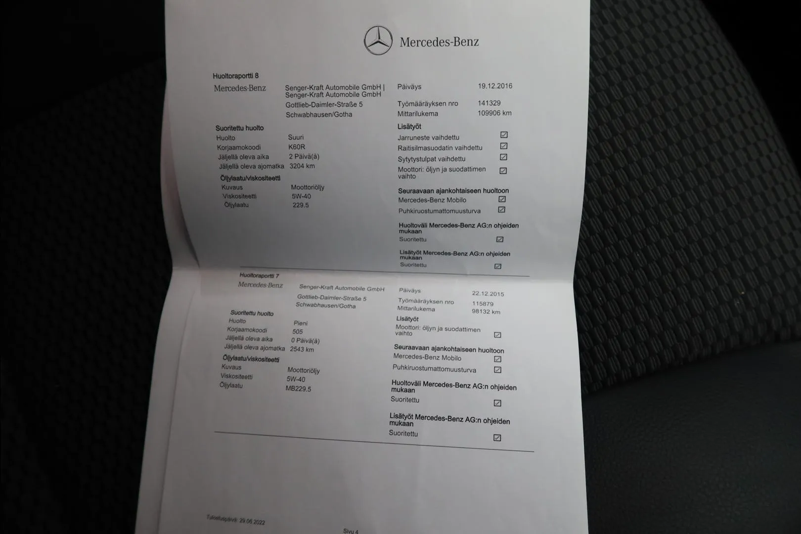 MERCEDES-BENZ B CRE-855 carousel image