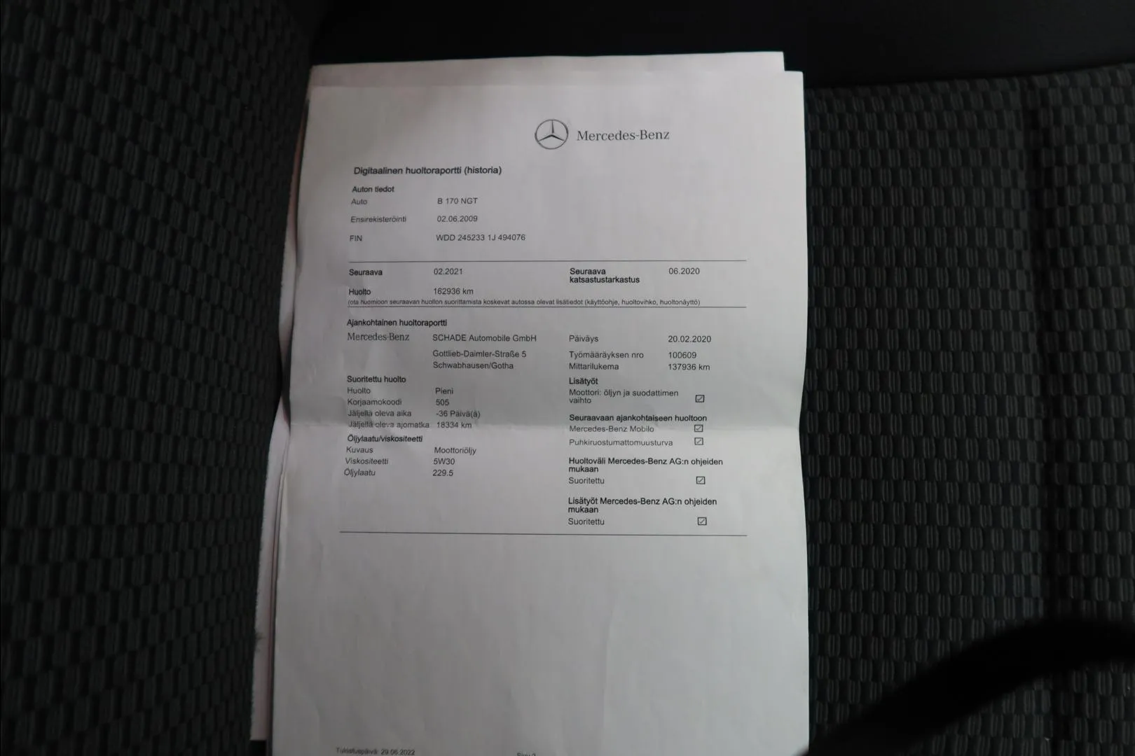 MERCEDES-BENZ B CRE-855 carousel image