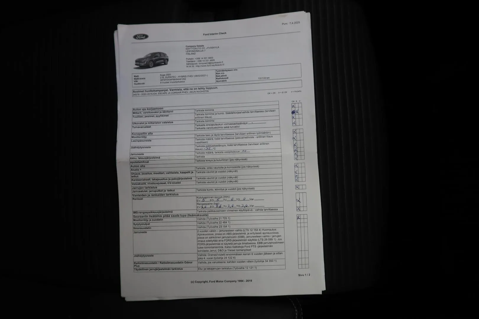 FORD Kuga MOV-331 carousel image