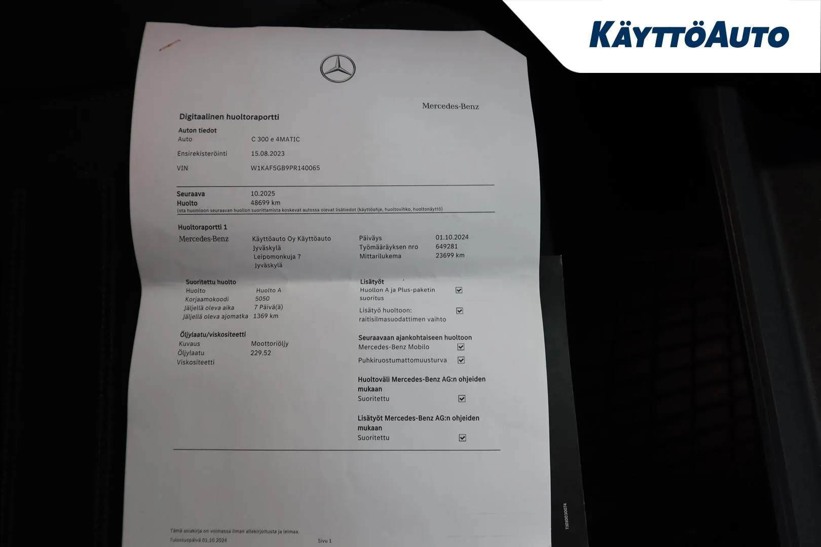 MERCEDES-BENZ C FRO-150 carousel image