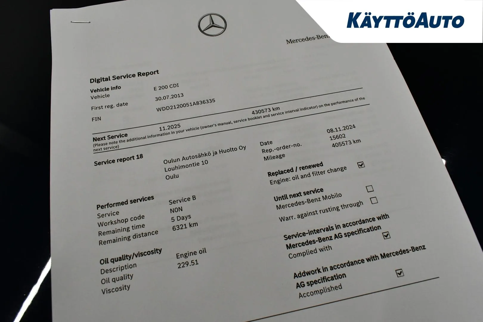 MERCEDES-BENZ E YVV-532 carousel image