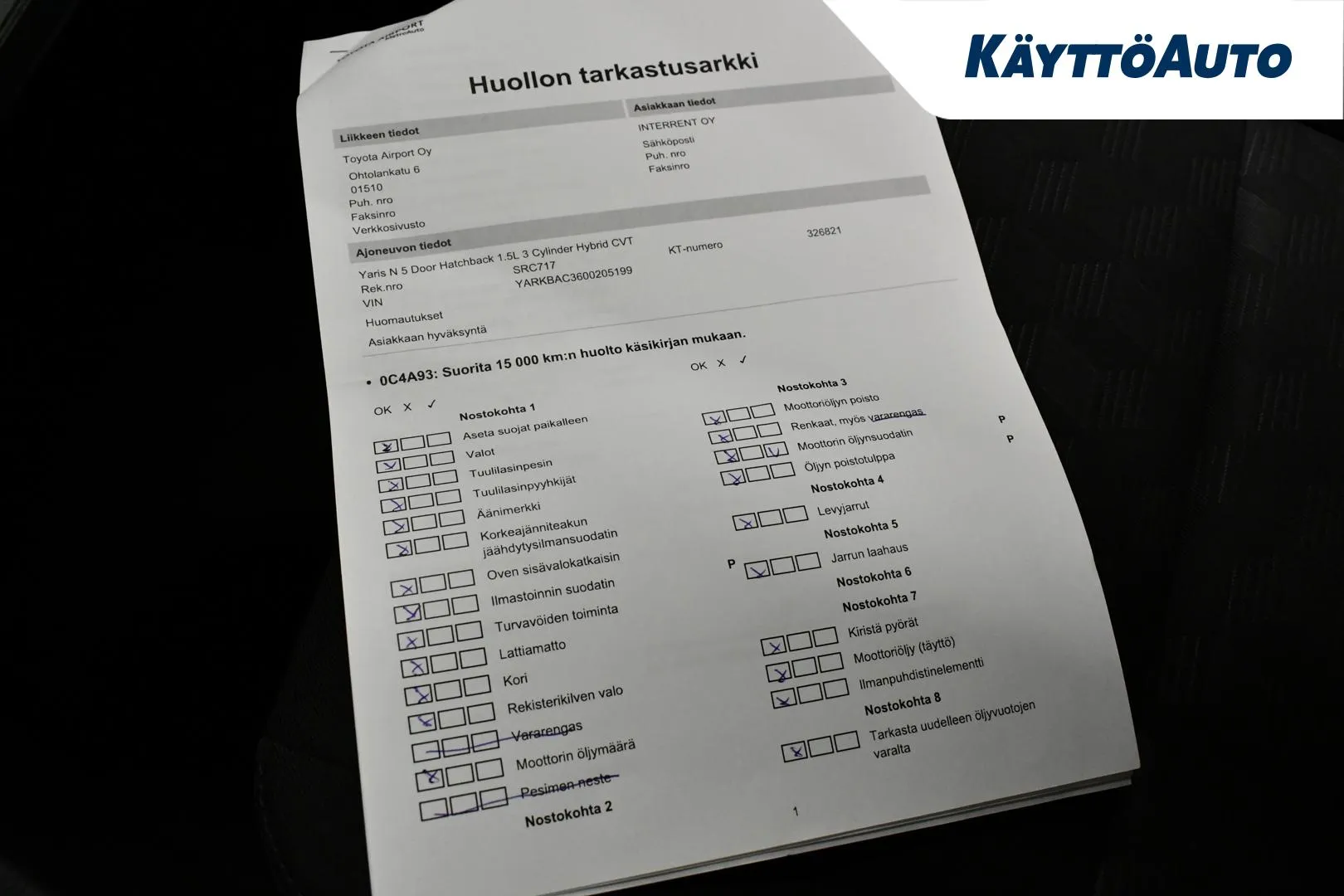 TOYOTA Yaris SRC-717 carousel image