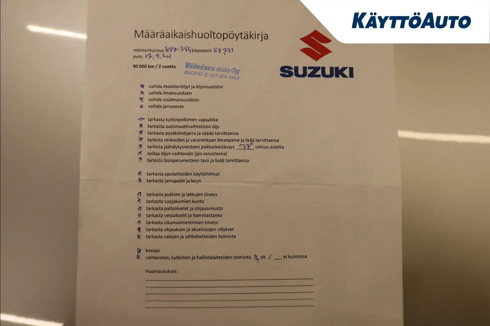 SUZUKI Vitara KVO-385 carousel image