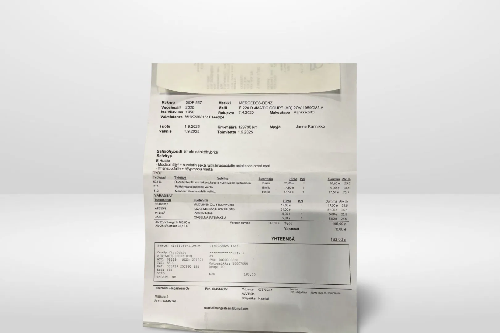 Mercedes-Benz E GOF-567 carousel image