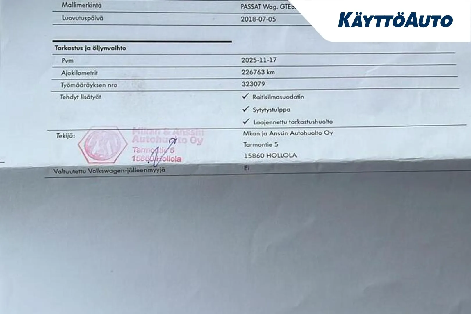 Volkswagen Passat NMO-732 carousel image