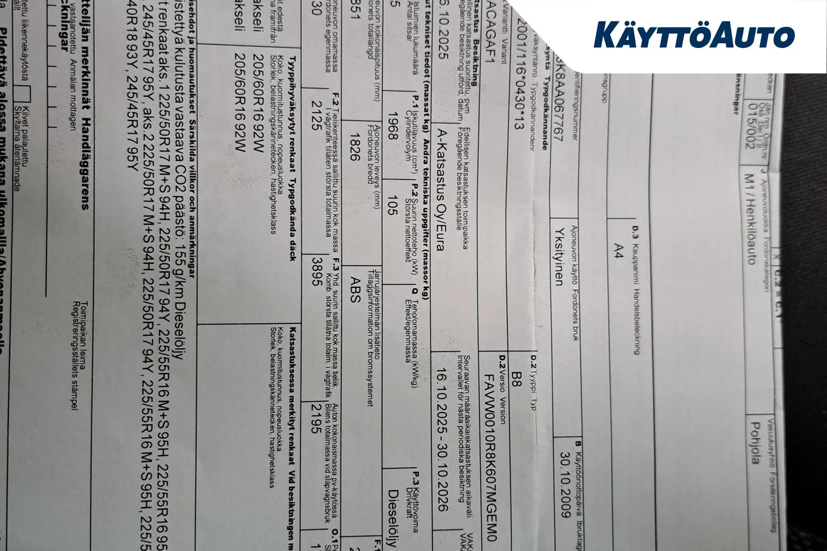 Audi A4 GIX-139 carousel image