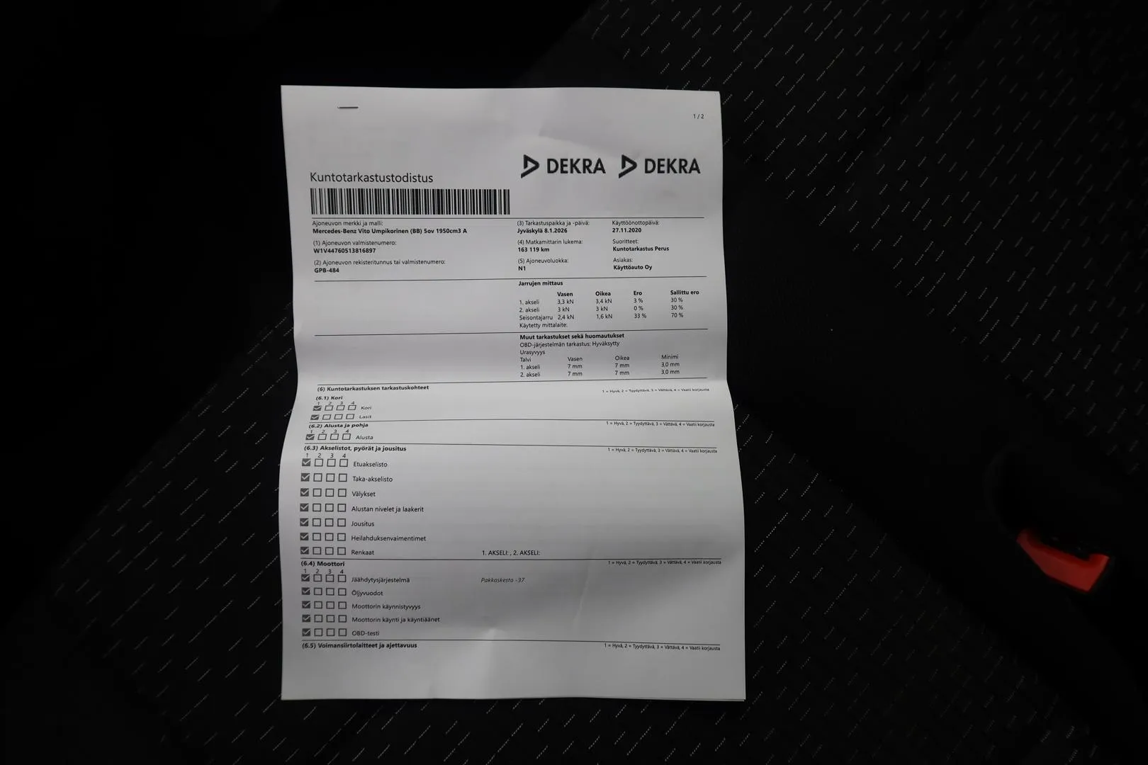 MERCEDES-BENZ Vito GPB-484 carousel image