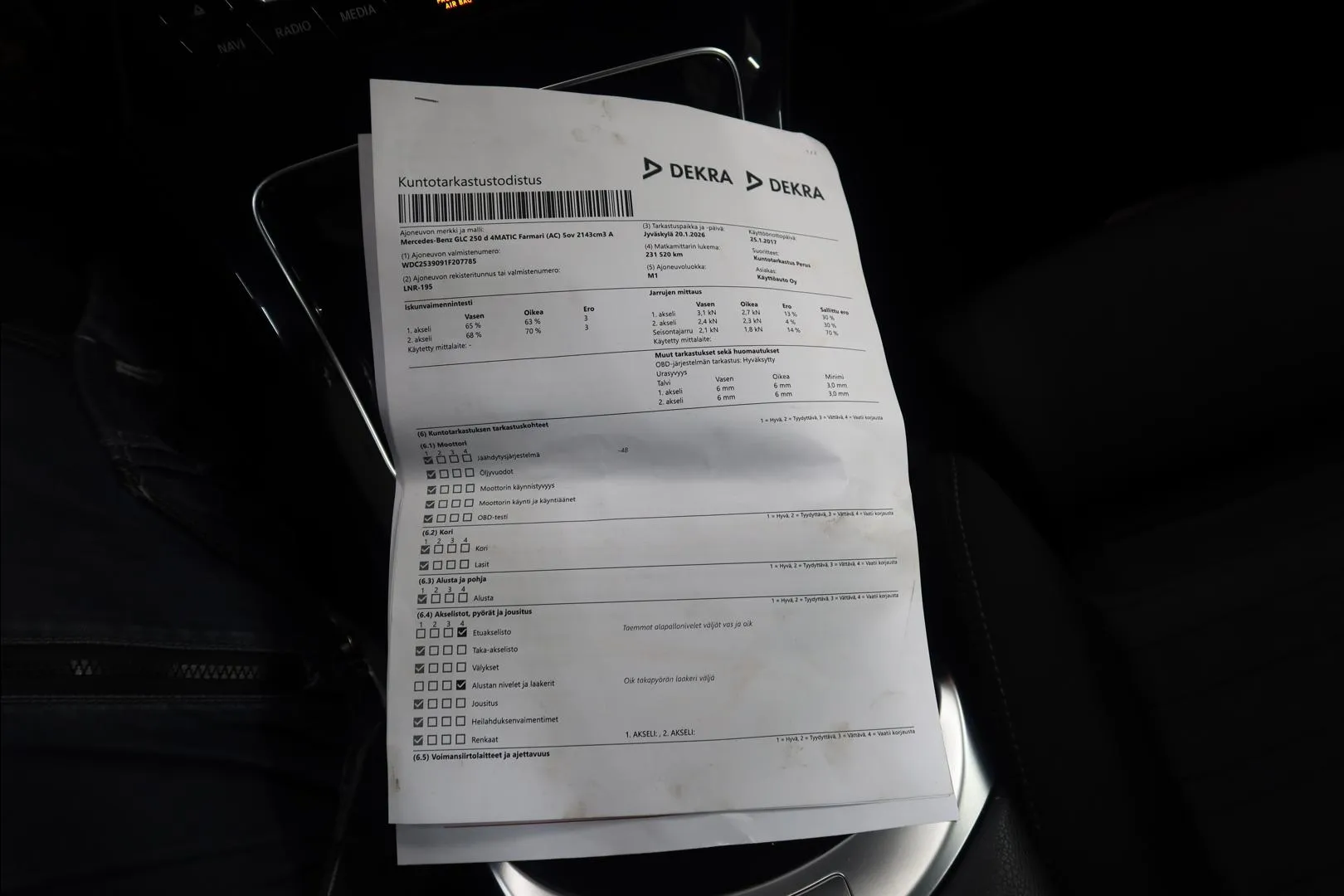 MERCEDES-BENZ GLC LNR-195 carousel image