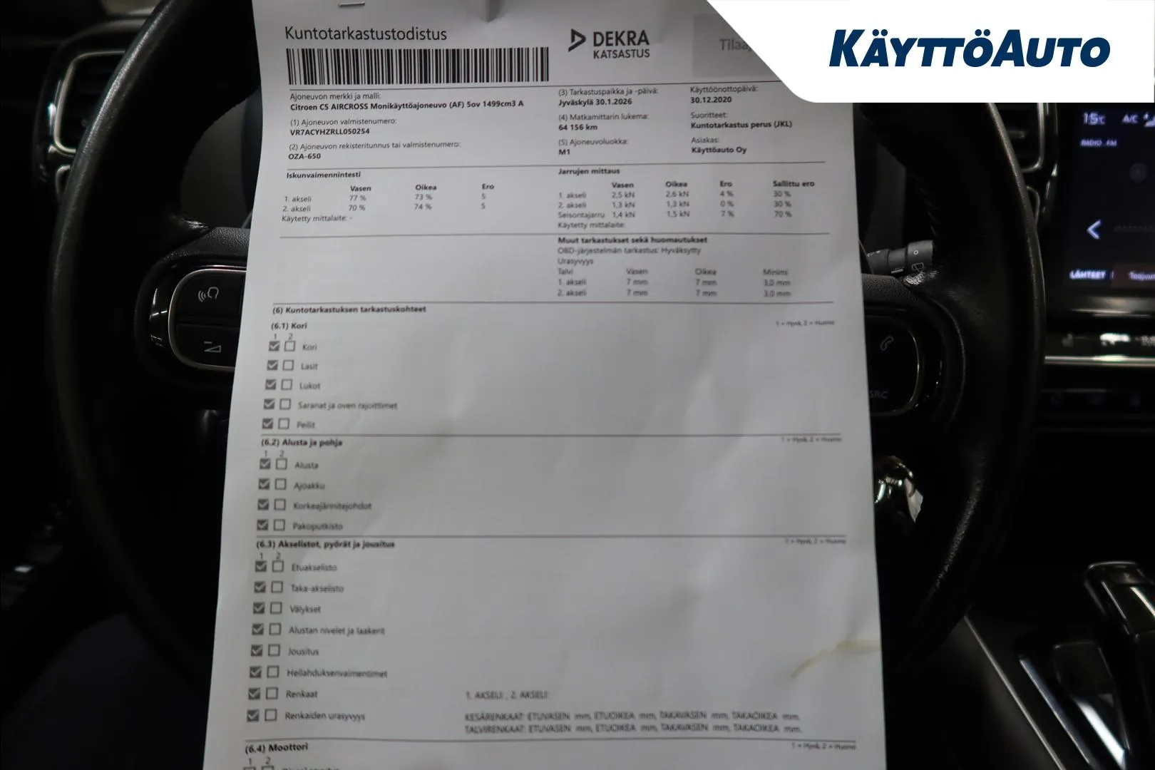 CITROEN C5 Aircross OZA-650 carousel image