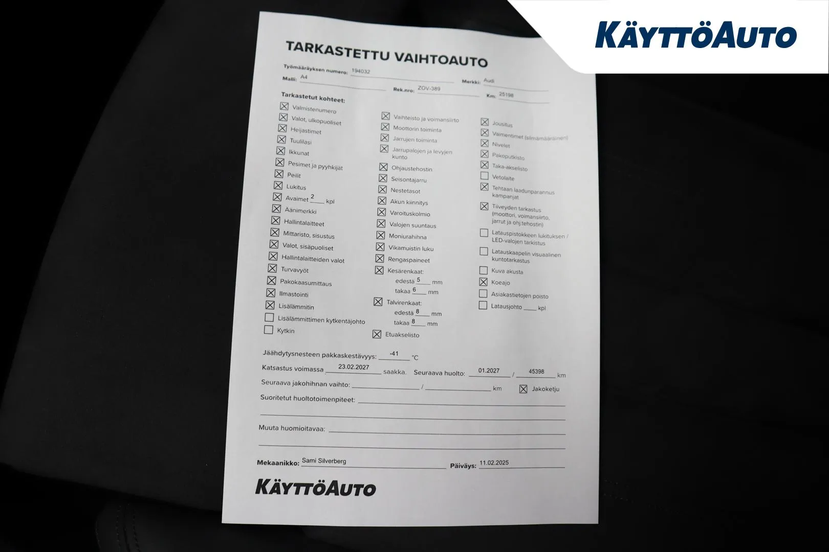 AUDI A4 ZOV-389 carousel image