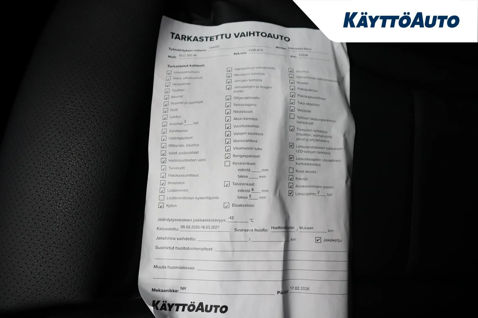 MERCEDES-BENZ GLC FOR-815 carousel image