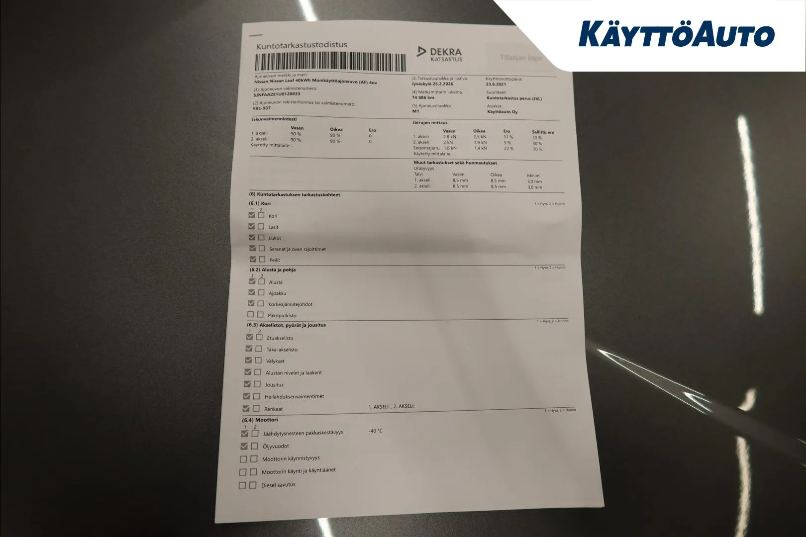 NISSAN Leaf YXL-937 carousel image